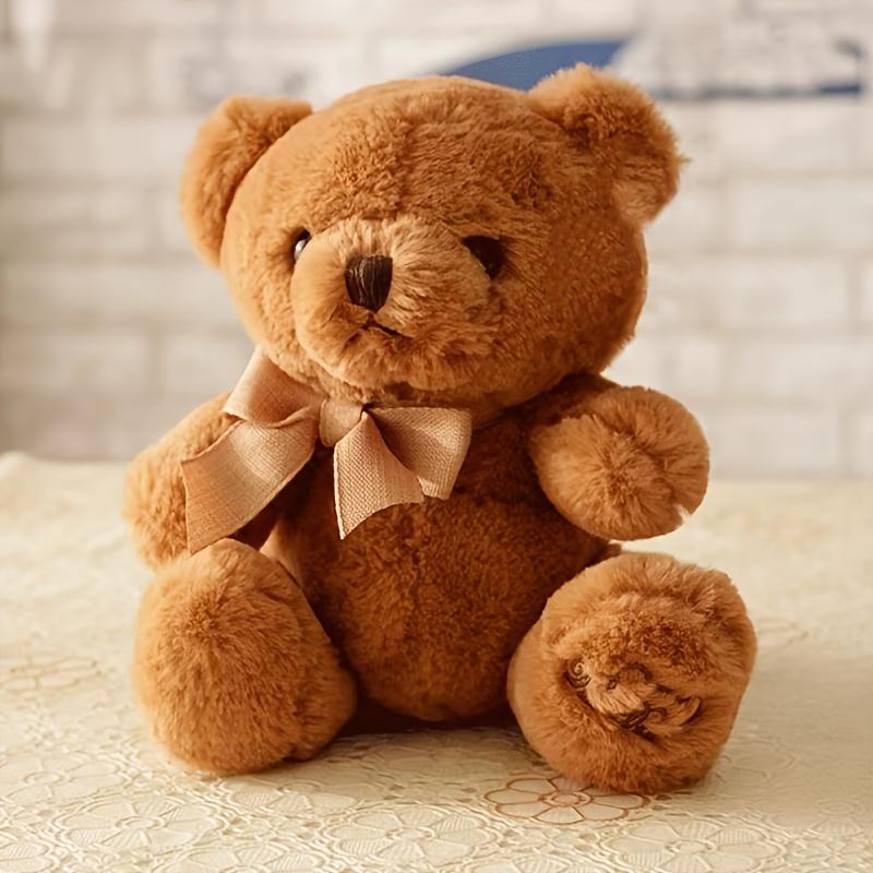 Милые Плюшевые Игрушки Медвежонок Каваи Мультяшный Мягкий Набивной Животный Плюшевые Игрушки Очаровательный Плюшевый Медведь Домашний Декор Праздничный Подарок на День Рождения