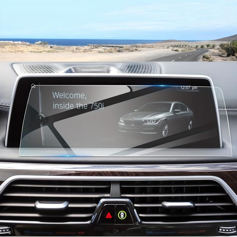 Car Screen Protector for BMW X5 2014-2018 X6 2015- 25.91cm HD Clear Tempered Glass Scratch Resistant Touchscreen Cover Film