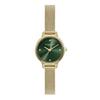 Авторизованный дилер часов Olivia Burton 24000246 Classic Mini Forest Green Gold Mesh 23 мм [OLIVIA BURTON] Женские [КЛАССИКА] &