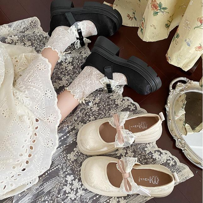 Белые круглые японские туфли jk с юбкой на платформе, маленькие кожаные туфли для женщин, новые летние туфли Mary Jane 2025 года с неглубоким горлом