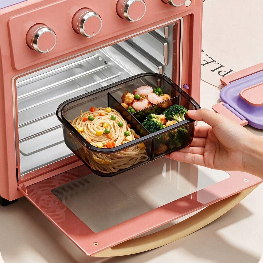 Sealed Divided Lunch Box Leak-proof Fruit Food Boxes Food Storage Container Outdoor Activities