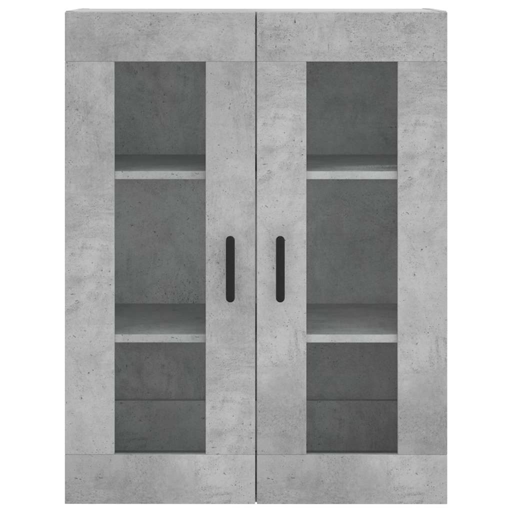 Wall Mounted Cabinet Concrete Grey 69.5 x 34 x 90 cm