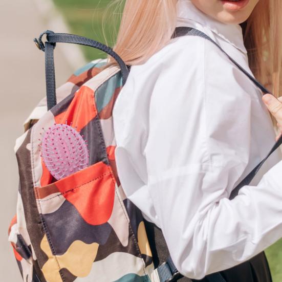 Hair Brush with Ergonomic Handle Ultra-Soft Bristle Minimize Pain Split Ends Breakage Massage Scalp Comb