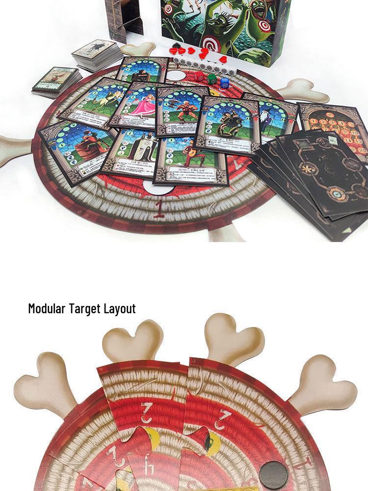 Подземелье Воинов: Командная приключенческая игра в кости для 1-6 игроков