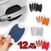 12/8/4Pcs Car Door Sticker Scratches Resistant Cover Auto Handle Protection Film Exterior Accessory