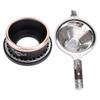 Reusable Tea Strainer Infuser Fine Mesh Tea Steeper Basket Tea Brewing Funnel  For Loose Leaf Tea