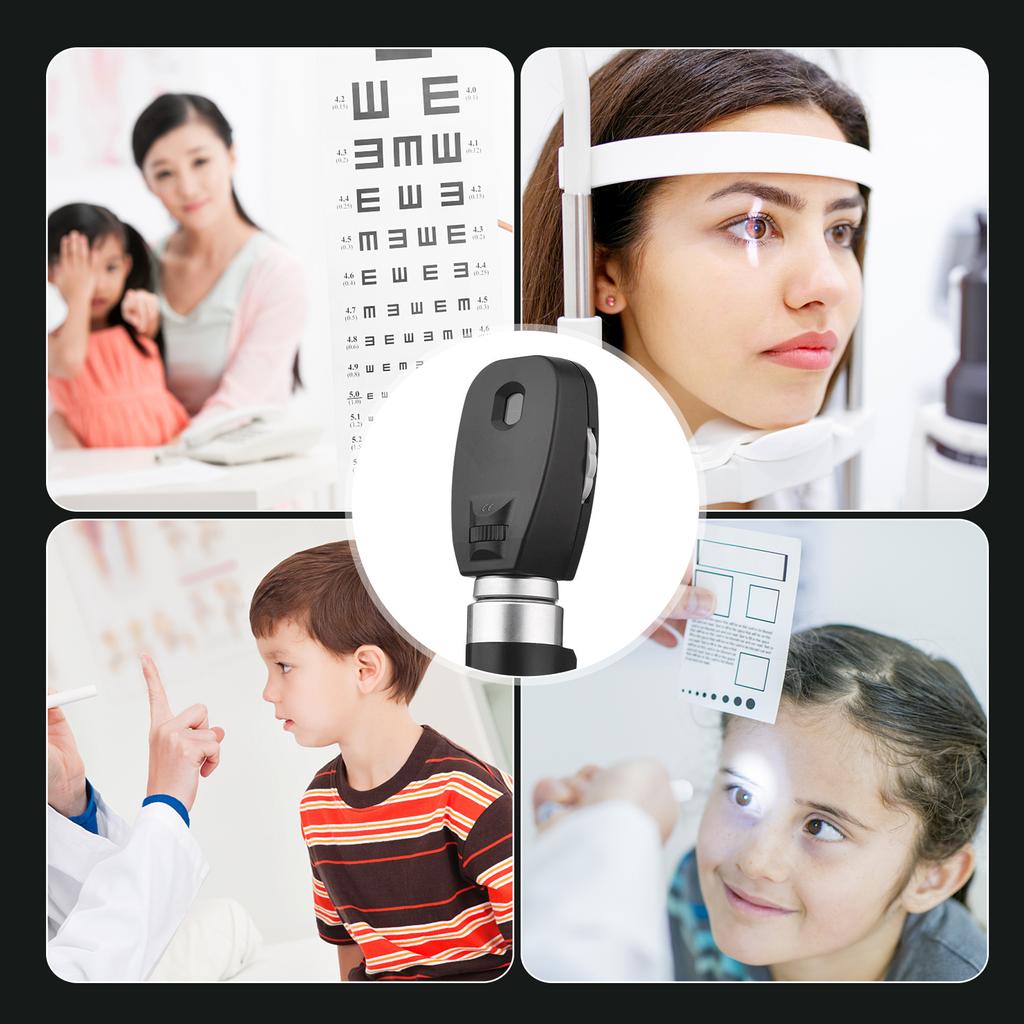 Direct Ophthalmoscope 5 Different Apertures Professional Portable Handheld Ophthalmoscope Eyes