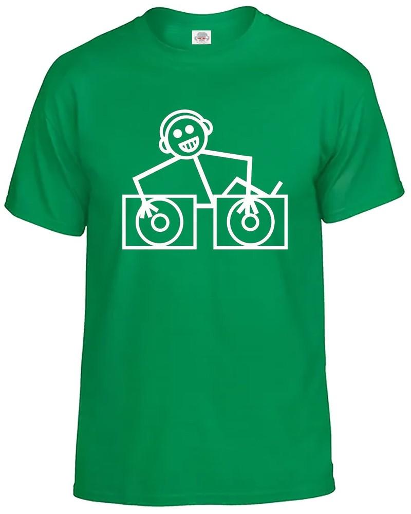 Dj club dance tshirt mens rave music house cool funny hooj choons tunes top