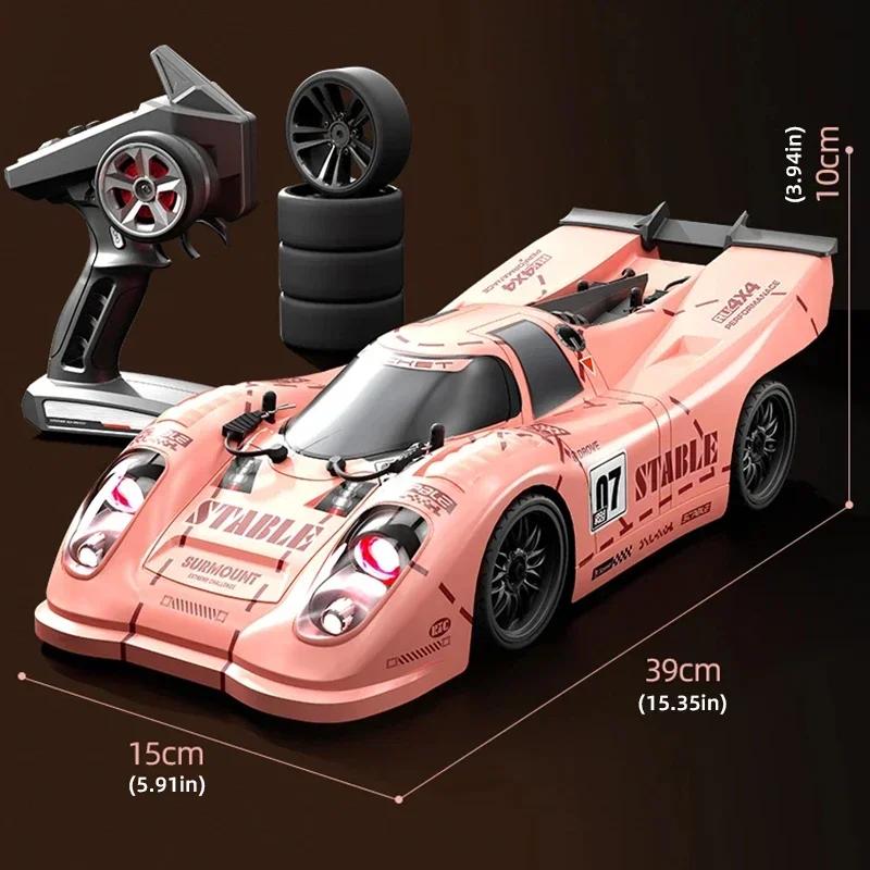 Высокоскоростные RC Дрифт-Машины Угольная Щетка 4WD Автомобиль на Радиоуправлении Гоночный Автомобиль Игрушка Модель Спортивного Автомобиля Мальчик Соревновательная Игра Подарки для Детей