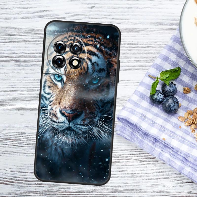 Tiger Face Case For OnePlus Nord CE 5 2 3 4 Lite N20 N30 OnePlus 10T 13T 13R 12R 15R 10 11 12 13 15 Cover