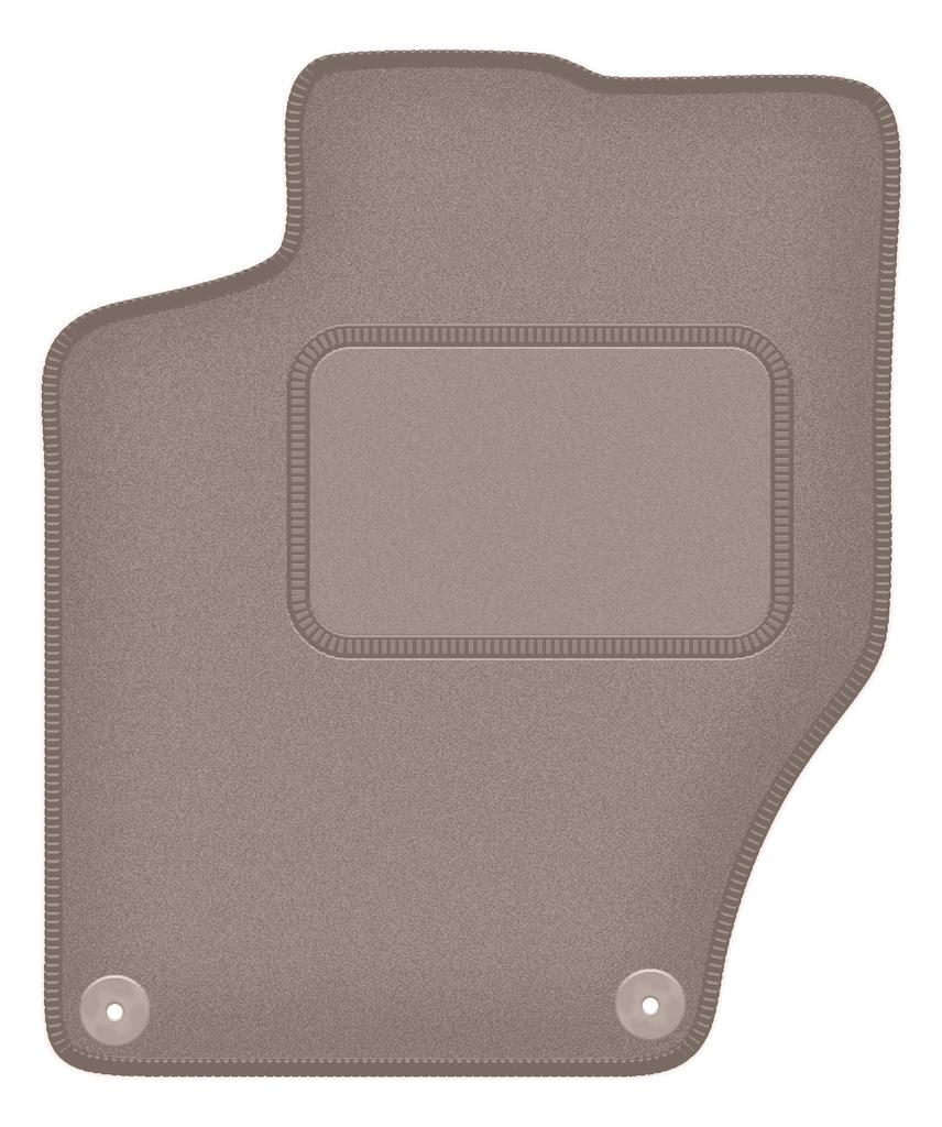 Beige driver's mat for: DS 4 Crossback hatchback (2015-2018)