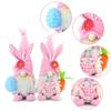Pink Easter Plush Toy Soft and Comfortable Stuffed Animal Easter Decorations Spring Hangings Party Decor Easter Rabbit