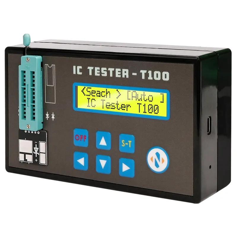 NEW! Handheld Rechargeable LED Integrated Circuit Tester Transistor Diode Triode Tester Digital Transistor IC Chips Detector