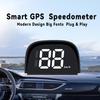 Универсальный HUD GPS проекционный дисплей: Точное отображение скорости в км/ч и местоположения
