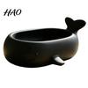Cute Animal Trinket Bowl 3D Printed Whale Storage Tray, Decorative Desk Organizer for Jewelry Keys Stationery, Resin Ornament Home Office Decor