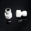 Трубка шланга 1/4" 3/8" НЗ 1/4" 1/2" 3/4" 1/8" Пластиковая трубка Быстроразъемные соединения Фитинги для разъема воды RO Система обратного осмоса
