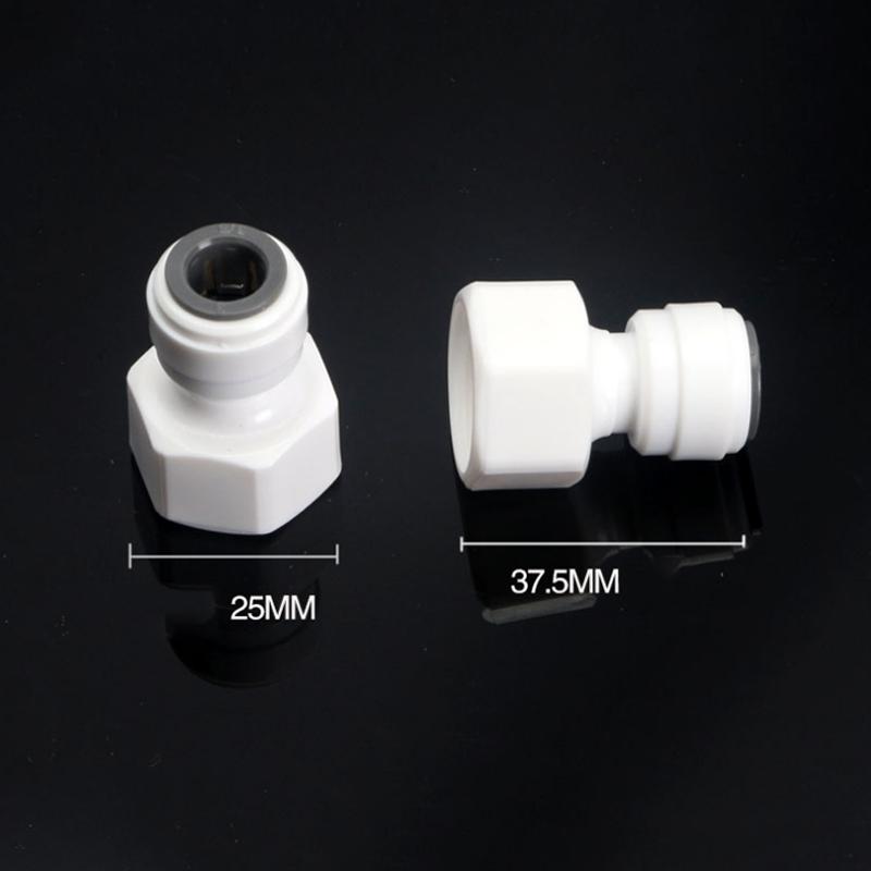 Трубка шланга 1/4" 3/8" НЗ 1/4" 1/2" 3/4" 1/8" Пластиковая трубка Быстроразъемные соединения Фитинги для разъема воды RO Система обратного осмоса