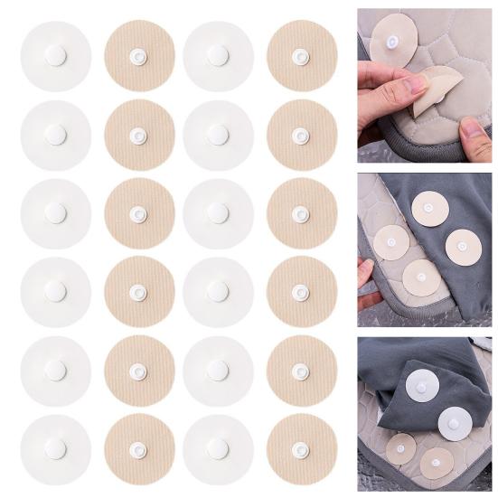 24 пары держателей для одеял, противоскользящие пряжки для одеял, мини-размер, простая установка, держатели для ковров, прочные липкие захваты для углов ковров