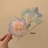 Flower Hair Claw Plastic Side Hairgrips Elegant Hairpins  Parties