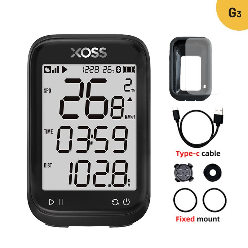 XOSS g3 g3Plus Велокомпьютер Беспроводной GPS Спидометр для Велосипеда Дорожный Велосипед MTB Водонепроницаемый ANT+ Каденс Скорость Умный Велокомпьютер