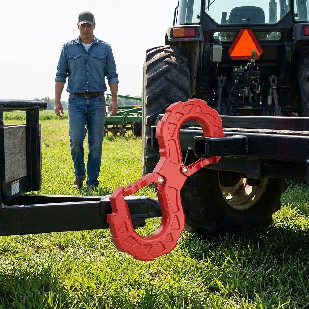 High-strength S-shaped Hook Universal Double Ended U-buckle Rescue Hook  Off-Road Towing