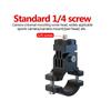 Metal Cycling Bike Mount Motorcycle Handlebar Holder 1/4 Screw for GoPro 10 9 8 for Insta360 ONE X X2 R Camera for DJI Action 2