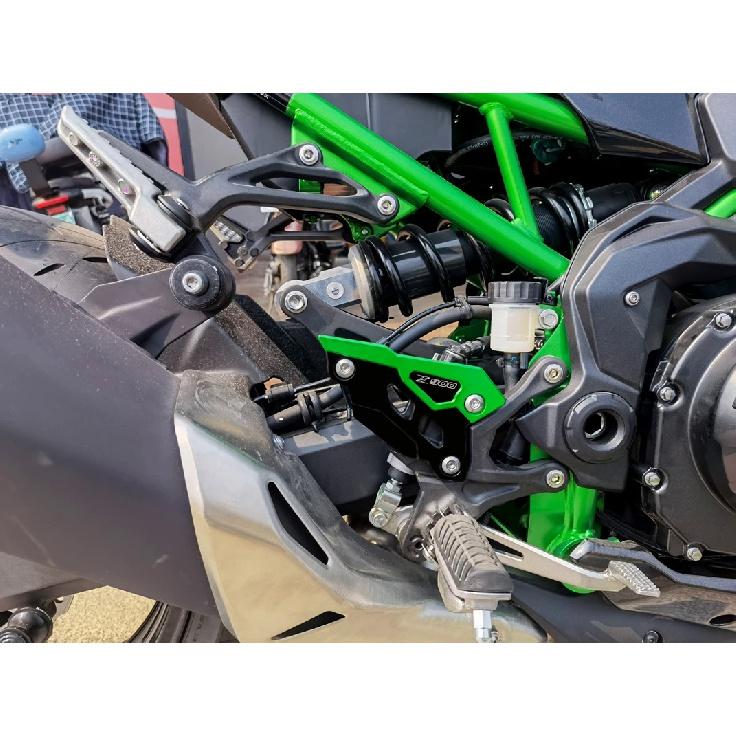 Аксессуары для Z900 для Kawasaki Z900 Z 900 2017-2023, защита педали мотоцикла, задняя педаль, защита пятки, декоративные аксессуары