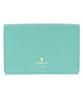 Lanvin en Bleu Luxembourg Color Держатель для визиток, Женский, 482039-71, Изумрудно-зеленый