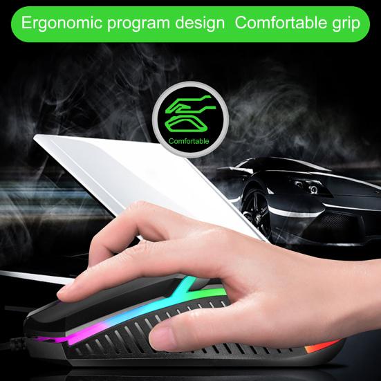 S1 Stylish PC Mouse Wear-resistant Precise Positioning