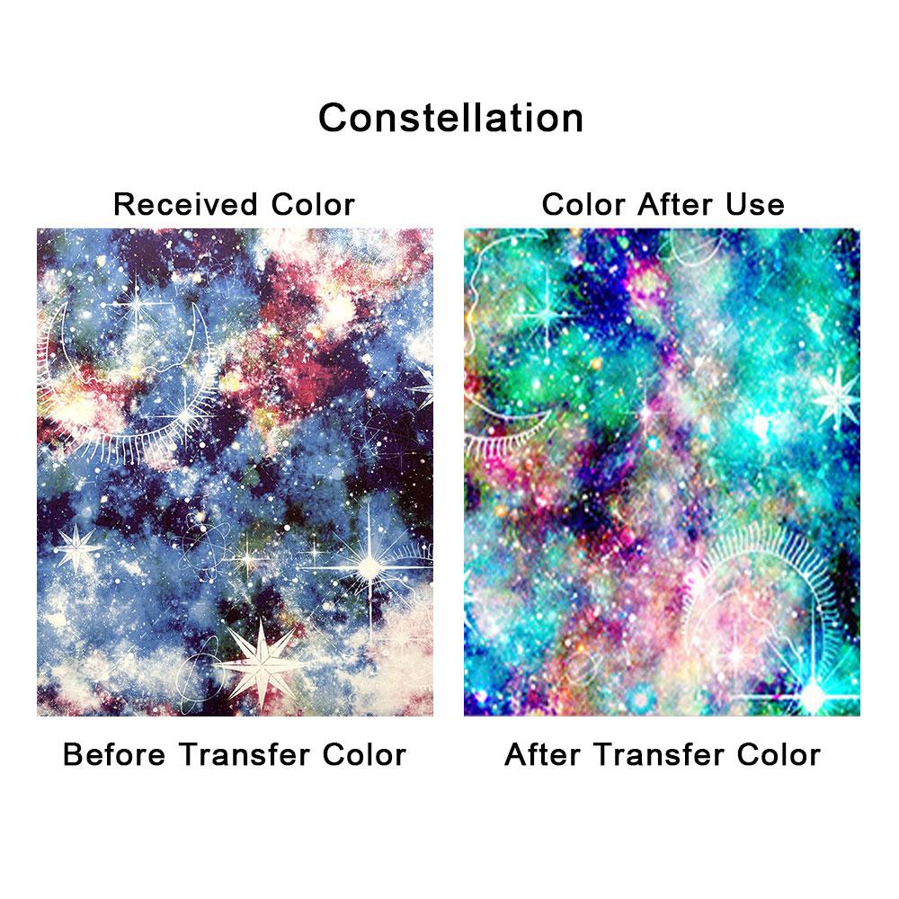 Лист для трансфера Galaxy Infusible Ink Сублимационная виниловая печать Кружки Футболки Сумки Подставки для напитков Брелоки Декор для DIY Для вырезания
