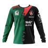 Pop Style League MX Club America Специальное издание Спорт и отдых Мотоциклетная езда Лонгслив Мужские футболки