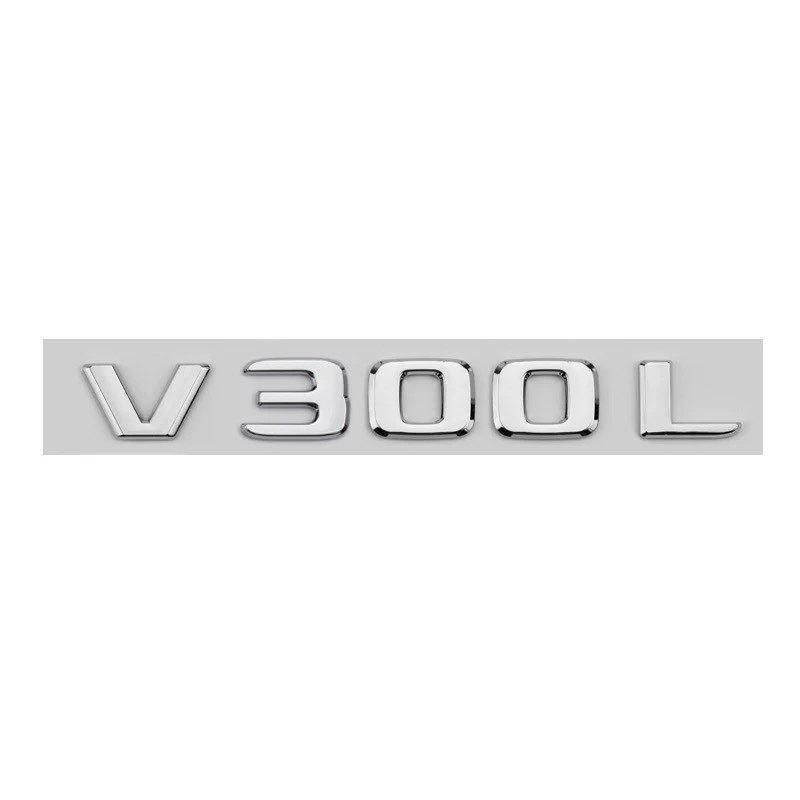 Letter Logo Stickers & Rear Badges for Mercedes-Benz V-Class, Vito, V260L, V300L