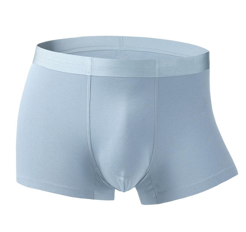 60 Однотонное мужское нижнее белье из хлопка большого размера, мужское бесшовное нижнее белье, дышащие трусы-боксеры для мальчиков