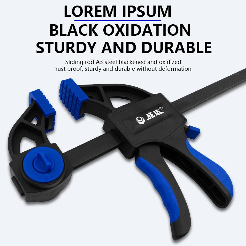 Bar Clamps for Woodworking, Trigger Quick Grip Clamps, One Handed Ratchet Wood Working Clamps, Mini Small Bar Woodworking Clamps