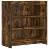 Sideboard Smoked Oak 75 X 36 X 80 Cm Engineered Wood