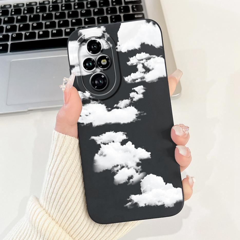 Чехол для Honor 200 Pro Стильный чехол с конфетным рисунком Полная защита камеры Чехол для телефона Для Honor 200 Lite Honor200 Smart Мягкие чехлы