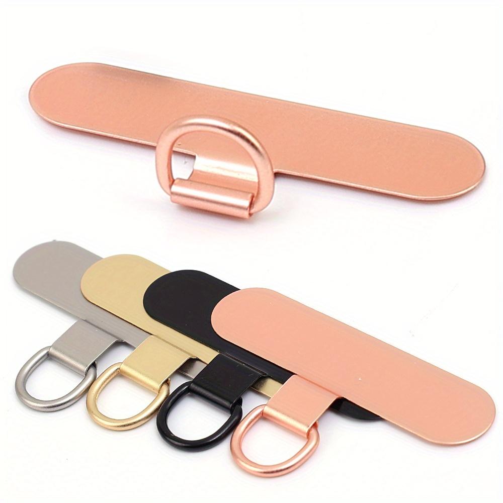 1 шт. Универсальный металлический ремешок для мобильного телефона, ультратонкий, из нержавеющей стали, фиксированный ремешок для мобильного телефона, аксессуары