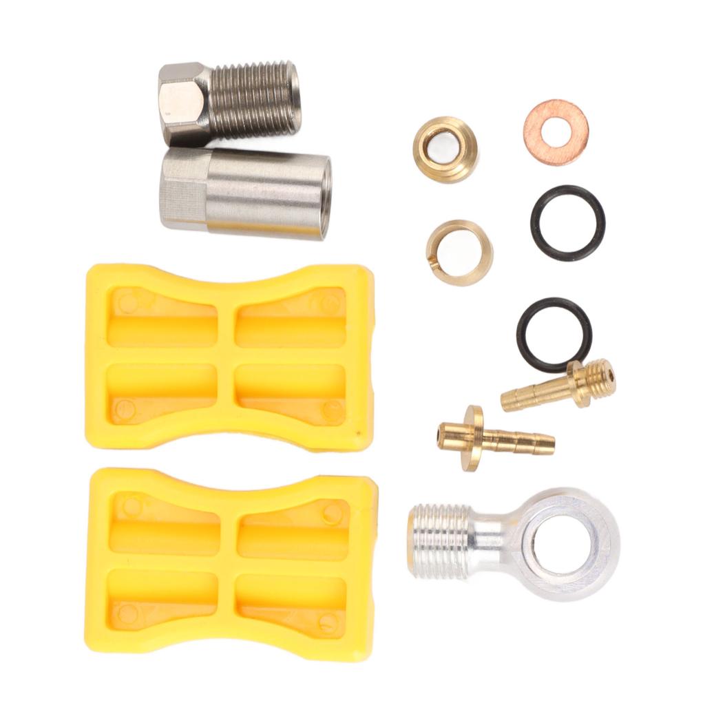 Bike Brake Hose Connector Reusable Olive Connecting Insert Hydraulic Connector Set for Mountain Bicycle