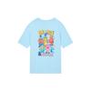 Puma Футболка с коротким рукавом и принтом букв в американском ретро-стиле Dopamine, мужская, небесно-голубая, 531335-90