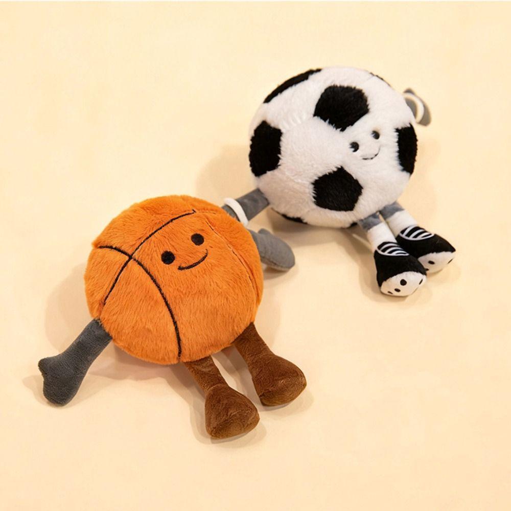 Bag Charming Football Stuffed Toy Rugby Tennis Golf Plush Doll Funny Plush Toys  Birthday Gifts
