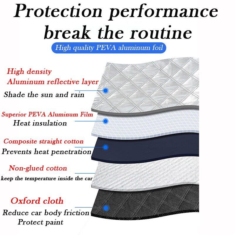 Солнцезащитный козырек, лобовое стекло автомобиля, козырек от солнца и снега, водостойкая защита, автомобильный магнитный чехол, чехол на переднее лобовое стекло автомобиля