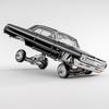 Предпродажа 97M 1:64 Chevrolet Impala Lowrider Сплав Модель Автомобиля