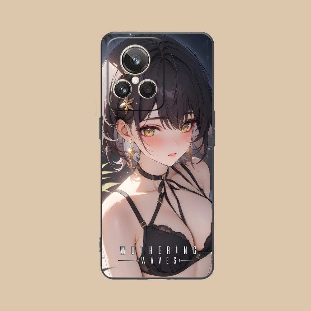 Wuthering Waves Rover Матовый ТПУ Чехол для Мобильного Телефона для Realme GT 8 Neo Pro C75 73 71 C67 65 C55 53 C35 31 C20 15 Цветная Крышка