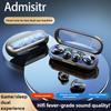 2-in-1 Sleep Wireless Bluetooth Headset Slim Mini Noise Reduction Digital Display Lasting