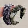 Wash Face Mesh Twisted Braid Hair Hoop Hair Accessories Korean Style Headband Women Headband