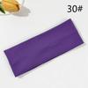 PL Custom Logo Women's Non-Slip Ripped Turban Woven Sport Elastic Hairband Knitted  Cotton Turban Headwrap Hair Bands