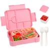 New Sealed Lunch Box Large Capacity School Office Children Student Compartment Tableware Leak-Proof Lunch Box