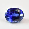 Natural Blue Tanzanite Loose Gemstone 10.8 ct Oval Brilliant Cut for Jewelry Making and Crafts