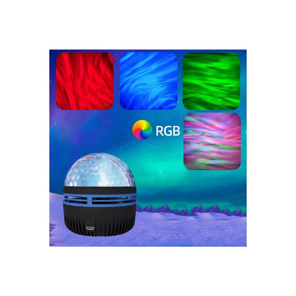 Sge Technology Northern Lights Светоотражающий управляемый вращающийся проекционный ночник - Детская комната