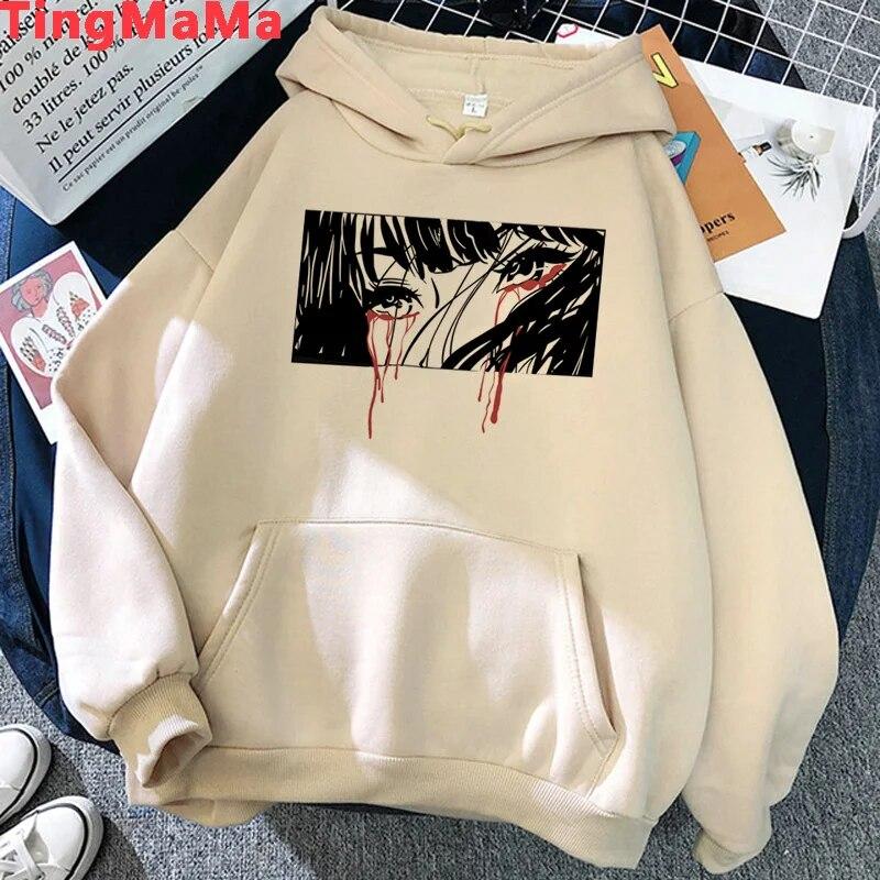 Толстовки с капюшоном Junji Ito Shintaro Kago Tomie унисекс, harajuku, аниме y2k, эстетичная одежда унисекс, одежда унисекс, толстовка унисекс с капюшоном в стиле Харадзюку